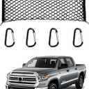 for Toyota Tundra Envelope Style Truck Bed Cargo Net - Fits 2013-2024 2025 2026 Tundra Accessories Cargo Net for Pickup Truck Bed - Heavy Duty Carabiners