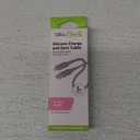 Cell Candy Silicone Charge and Sync Cable  Lighting Silicone Cable 3Ft Grey