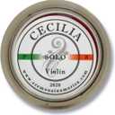 CECILIA ‘SOLO’ Rosin for Violin, Rosin Specially Formulated Violin Rosin for Violin Bows (MINI (Half Cake))