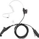 XPR 6350 Earpiece Headset with Mic Compatible with Motorola APX1000 XPR6550 XPR7350 XPR7550 XPR7550e XPR7580e Two Way Radio(Acoustic Tube)