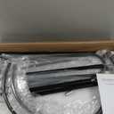 8 Lights Modern Sputnik Chandelier Large Luxury L41” Black Mid Century Smoke Glass Globe Ceiling Pendant Lighting Contemporary for Foyer Staircase Living Dining Room Kitchen