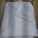 Sancua 6 Pack Round Tablecloth 108 Inch White, Stain and Wrinkle Resistant Table Cloth - Washable Polyester Table Cover for Dining Tables, Buffet Parties and Camping