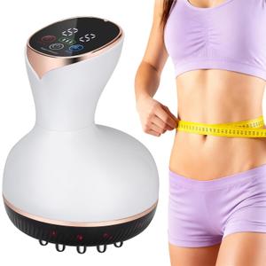 Lymphatic Drainage Massager, Cellulite Massage Tool Helps Reduce Stretch Marks & Cellulite Remover, for Belly, Legs, Arms, 30 Levels Microcurrent, Red Light, Heat and Vibration Body Engraving Machine