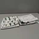 Artoid Mode Green Xmas Tree Ornament Christmas Kitchen Towels Dish Towels, 18x26 Inch Farmhouse Holiday Snowflake Winter Decoration Cleaning Set of 4