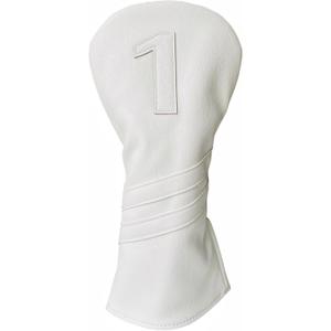 1pc Golf Club Head Cover Or 3pcs Golf Club Covers for Driver 3 Wood and Hybrids - White Golf Driver Headcover Fairway Wood Head Cover Hybrid Headcover Designed for All Brand