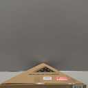 Personalized DIY Flag Case for Burial Flag by Yourself, Glass Front Walnut Display Case for Memorial 5'x9.5' Flag, Custom Name Wood Shadow Box for Military, Metal Letters and Logo Stickers Wall Mounted