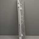 UNISHADES no Drill Cordless Roman Shades for Windows, 29" W x 64" H - 100% Blackout - Linen - Grey