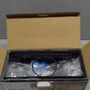 Voldra 2 Pack Hair Dryer Holder Cabinet Door, Adhesive Hair Tool Organizer Wall Mount Adjustable Height Blow Dryer Holder Under Sink for Flat Curling Iron, Hair Straightener Brush(Black)