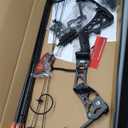 Youth Compound Bow Set 15-45 Lbs for Teens and Beginner, Package with Archery Hunting Equipment, Max Speed 260fps, Adjustable, Right Hand