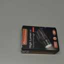 Rechargeable Pistol Light, 1350 Lumen Rail Mounted Tactical Gun Flashlight with Strobe Function and Adjustable Rail Locating Key Fit 1913 Picatinny, Black