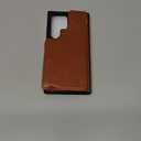 DJDUCK Designed for Samsung Galaxy S24 Ultra Case Wallet with Card Holder, [Magnetic Clasp Cover] [RFID Blocking Leather Protection] Shockproof Women Men Cases for Samsung S24 Ultra Light Brown