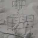 TV Stand with Mount, Fabric Dresser with 5 Drawers for 32/45/55/60/65/75 inch TVs, Black Dresser Entertainment Center, Modern Media TV Console Table