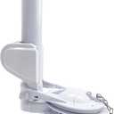 3-Inch One Piece Toilet Flush Valve Repair Kit, Universal Replacement with Flapper & Chain, Leak-Proof Silicone Seal, Easy Install, Compatible with TOTO/American Standard (Not for Two-Piece Toilets)