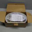 Bed Reading Light, Headboard Light Reading Lights for Books in Bed with Adjustable Hook, Eye Caring Soft Fabric Shade Bedtime Reading Lamp Plug in, LED Bulb Included (Beige)