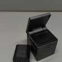 LISEN 3 in 1 Charging Station for Apple, iPhone Charging Cube Station Wireless for Magsafe Charger Stand Cube, Foldable for iPhone 17 16 16e 15 14 13 and Watch Gray