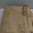 40" x15 Feet Burlap Fabric Natural Burlap Roll Multipurpose Burlap Tree Wrap Premium Weed Barrier Erosion Jute Fabric for Gardening, Weddings, Crafts & Holiday Decor  Wedding Aisle Runner