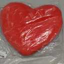 HongMall Cute Plush Red Heart Pillow Cushion Toy Throw Pillows Gift for Friends/ Children/ Girls/ Dogs on Valentine's Day Fit for Living/ Bed/ Dining/ Sofa/ Cars, 13 X 11 Inch (Red)