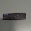 BARTON Leather and Rubber Hybrid Straps with Integrated Quick Release Spring Bars - 316L Stainless Steel - Choose Color - 18mm, 20mm & 22mm Watch Bands (Walnut & Black Buckle)