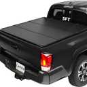CAPSER Tacoma Hard Tri Fold Tonneau Cover Compatible with 2016-2023 Toyota Tacoma 5FT Truck Bed(Excl. Trail)