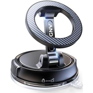 ANDERY Car Phone Holder for Magsafe [78+LBS Strongest Suction & 2400gf Magnetic] 360° Adjustable Car Phone Mount, Phone Holders for Your Car for iPhone 17 Pro Max 16 15 14 13 12 Air Plus, Carbon Fiber