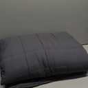 King Size Weighted Blanket 20lbs - 88"x104" Cooling Breathable Heavy Blanket with Glass Beads for Adult All-Season (01-dark Grey)