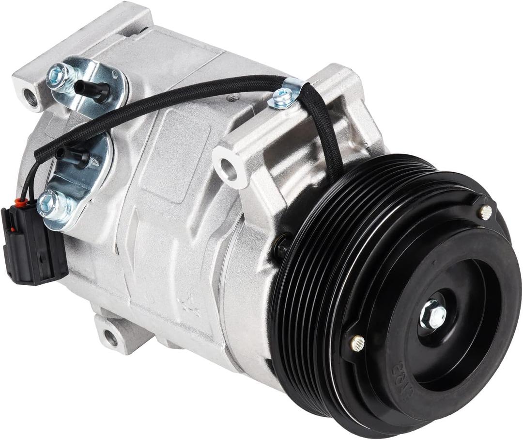 Air Conditioner AC Compressor With Clutch 3.6 3.6l for GMC ACadia 2007-2012, for Buick Enclave 2008-2012, for Chevy Traverse 09 10 11 12, for Saturn Outlook 2007 2008 2009 2010 3.6