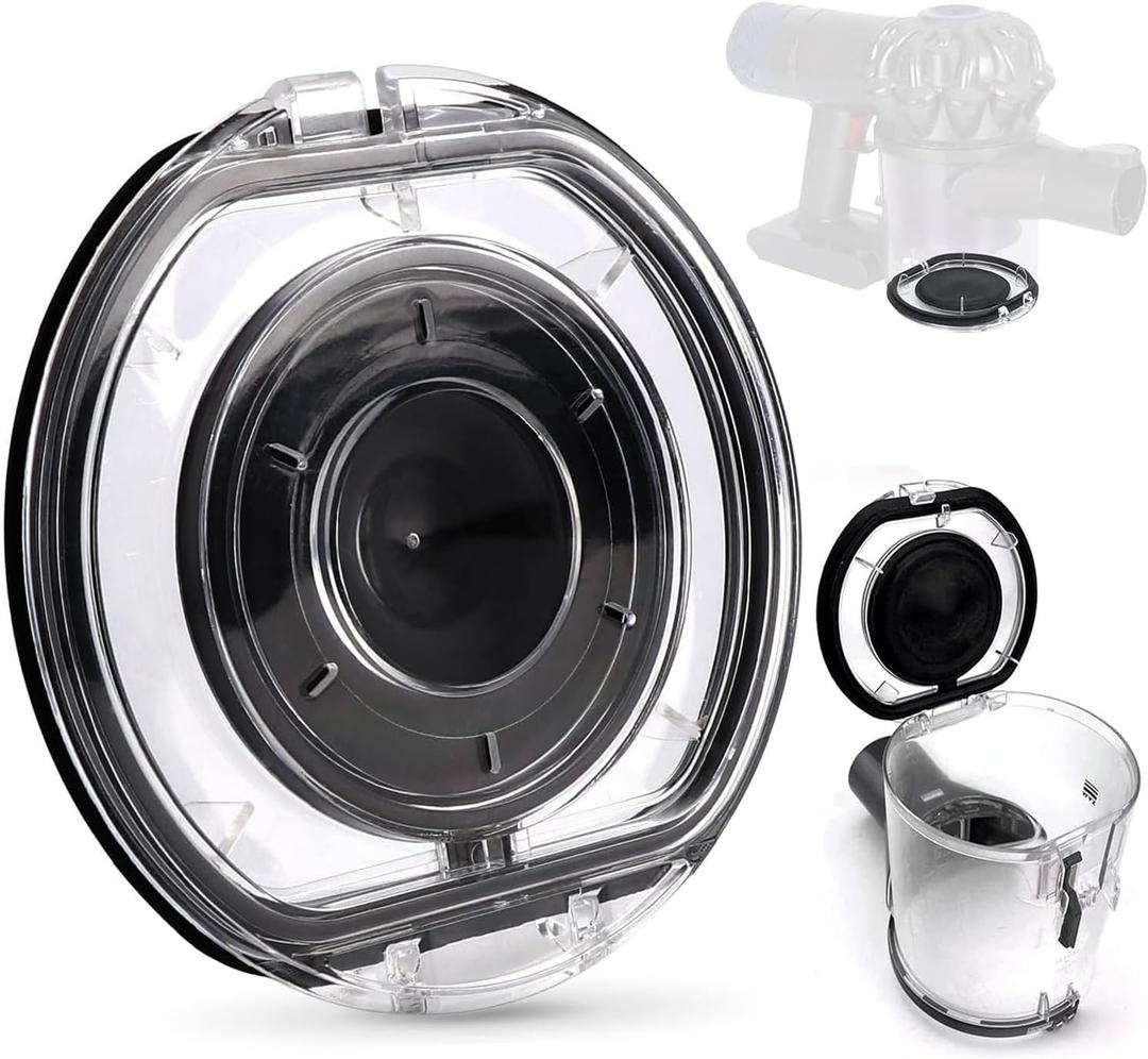 Dust Bin Lid Replacement for Dyson V6 Vacuum Cleaner DC44 DC58 DC59 DC62 DC72 DC74 Dust Collector Lid BinBottom Accessories Cover Parts,Dust Bucket Cover