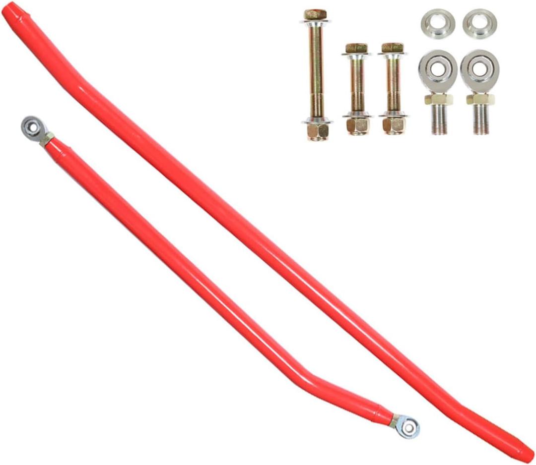 labwork Red Steering Linkage Drag Link Tie Rod Kit J0048827 Replacement for Cherokee XJ 1984-2001
