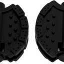 CUEI Kids Spindle Pedals, 2 Pcs Plastic Durable Easy to Install Multiple Color Kids Bike Pedals Easy to Use Bicycle Pedal Replacement Pedals Tricycle Pedal for Most Children Trikes or Bikes(Black)