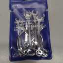 Mini Wrench Set Open End Wrench Combination Wrench Small Wrench Set, Metric and SAE (MET)