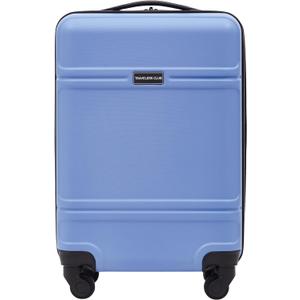 Travelers Club Spinner Luggage, Skyline Blue, 22-Inch Carry-On