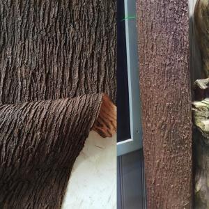 Artificial Tree Bark - 39.37x19.69 Inch Lifelike Garden Decor & DIY Tree Bark Camouflage Cover for Poles, Pipes, Stumps, and Outdoor Dcor