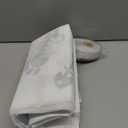 Reinforced Cat Screen Door, Fits Door Size 32" x 80", Pets Proof Screen Door with Zipper Closure, Durable Cat Resistant Screen Door Mesh for Living Room, Bedroom, White