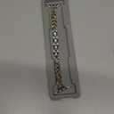 Slim Silver Gold Band for Women Feminine Elegant Compatible with Apple Watch 38/40/41/42mm (S10/11) Adjustable Metal Strap Dressy Chain Bracelet for iWatch Series 11/10/9/8/7/6/5/4/SE/3/2/1