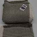 Large Waffle Bath Mat Set, Non Slip Bathroom Mat Set, Extra Soft Floor Bathroom Rugs Sets 2 Piece (20"×47" and 16"×24")