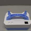 SINBEE Balloon Pump, Balloon Pump Electric, Portable Dual Nozzle Electric Blower Air Pump Inflator for Party Decoration. Faster and Save Time (Blue)