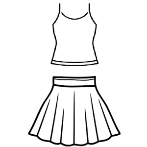 Women's Ruched Cami Crop Top Bodycon Skirt 2 Piece Outfits Dress XS