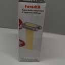 Pasta Maker Attachment for KitchenAid Stand Mixers,Sturdy 3 in 1 Set Included Pasta Sheet Roller, Spaghetti and Fettuccine Cutter Accessories-Unique Design