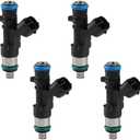 JDMON Fuel Injectors Compatible with Volkswagen Beetle 2004 2005 2008 2009, Golf 2003-2006, Golf City 2007-2010, Jetta 2004 2005, Jetta City 2007-2009 L4 2.0L Replacement for 06A906031BS, Set of 4