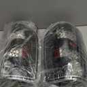 Nixon Offroad LED Tail Lights Assembly for 2001 2002 2003 2004 2005 Ford Ranger Taillights, Tail Lamps w/Led Turn Signal, Brake Rear Lights, Passenger and Driver Side (Clear Lens)