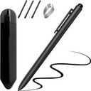 Jvkzaen EMR Stylus Compatible with Remarkable 2, Replacement Digital Pen with Eraser, 4096 Pressure Levels, Tilt Support, Palm Rejection, for Remarkable/Samsung/Kindle Scribe Devices(3 Pen Tips)