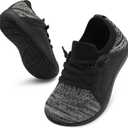 relxfeet Toddler Shoes Boys Girls Wide Barefoot Shoes Kids Zero Drop Minimalist Slip On Tennis Sneakers for Walking Running