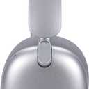 RORSOU C6 Active Noise Cancelling Headphones, Wireless Over Ear Bluetooth Headphones, 60H Playtime, Lightweight Folding Deep Bass Comfort Fit Ear Cups Headset with Mic for iPad/Travel/PC/Home Silver