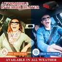 2 Pcs 12 V 150 W Portable Car Heater Windshield Defogger Automobile Defroster Dashboard Heater 360 Degree Rotation Car Heater with Fan Windshield Heater Defroster for Car Trucks