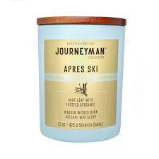 House of Velas Journeyman Candle Mint Leaf With Frosted Bergamot 15Oz