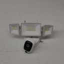 Olafus Floodlight Camera Outdoor  2K QHD Security Cam with Motion-Activated Flood Lights, Custom Detection Zones, Color Night Vision, 2-Way Talk & 55W Dimmable Lighting White