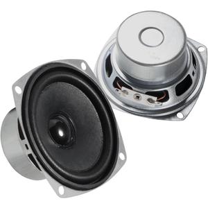 2PACK 8Ohm 10W Full Range Audio Speaker Stereo Woofer Loudspeaker for Arduino Replacement and DIY Boom Box Satellites Speaker