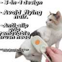 Cat Steam Brush, PetSteam Brush for Cats and Dogs, Pet Hair Removal and Grooming Tool with 3 in 1 Function, Pet Supplies for Small Medium Large Dogs and Cats