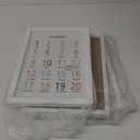 Cute Alphabet Numbers Framed Wall Art Set of 3, Boho Educational ABC Poster Wooden Sign for Baby Girl Kid Boy Toddlers, Neutral Preschool English Letters Nursery Decor for Homeschool Playroom Daycare