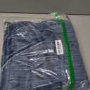 Kevin Textile Throw Pillow Covers Soft Corduroy Decorative Set of 2 Boho Striped Pillow Covers Pillowcases Farmhouse Home Decor for Couch Bed Sofa Living Room 24x24 Inch Dusty Blue